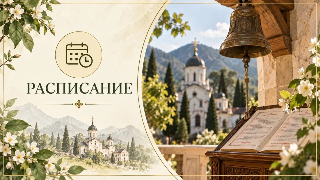 Расписание богослужений